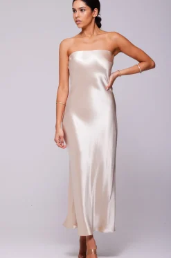 Flash Sale Anna Slip In Champagne Women Dresses
