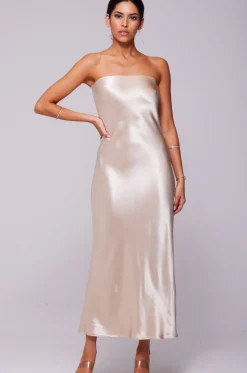 Flash Sale Anna Slip In Champagne Women Dresses
