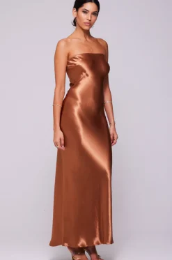 Sale Anna Slip In Copper Women Dresses