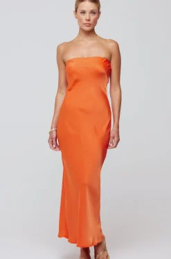 Outlet Anna Slip In Papaya Women Dresses