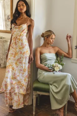 Discount Anna Slip In Sage Women Dresses