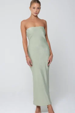 Discount Anna Slip In Sage Women Dresses