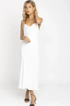 Best Sale Berri Slip In Ivory Women Dresses