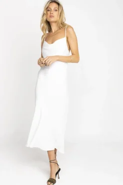 Best Sale Berri Slip In Ivory Women Dresses