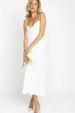 Best Sale Berri Slip In Ivory Women Dresses