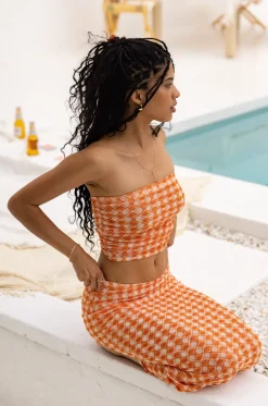 Outlet Bonnie Mesh Top In Solstice Women Tops