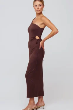 Hot Caley Dress In Chocolate Women Dresses