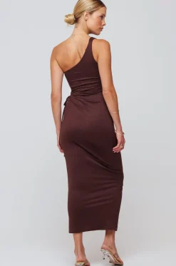 Hot Caley Dress In Chocolate Women Dresses
