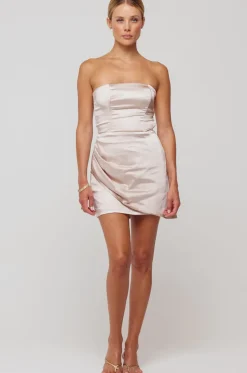 Online Cindy Mini In Champagne Women Dresses