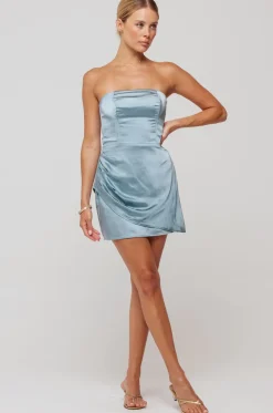 Cheap Cindy Mini In Slate Women Dresses