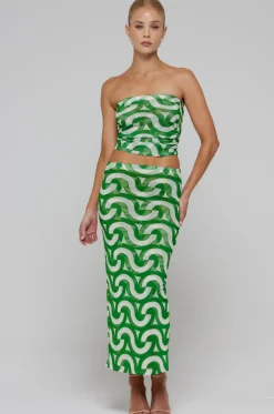 Clearance Clyde Mesh Skirt In Sublime Women Bottoms