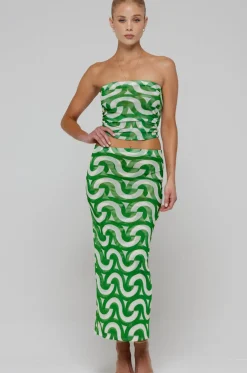 Clearance Clyde Mesh Skirt In Sublime Women Bottoms