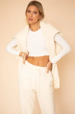 Cheap Eddy Top In Ivory Women Tops