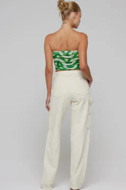 Discount Elsa Cargo Pant In Cream Women Bottoms