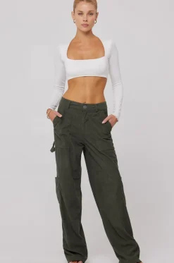 Best Elsa Cargo Pant In Pine Women Bottoms