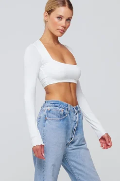 Clearance Emily Top In White Women Tops