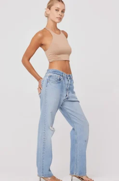 Flash Sale Gia Tank In Nude Women Tops