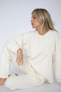 Flash Sale Gunner Sweatshirt In Bone Women Tops