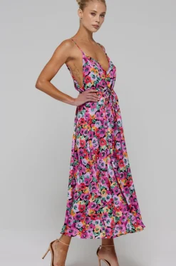 Discount Hannah Midi In Dahlia Women Dresses