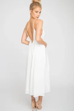 Clearance Hannah Midi In Ivory Women Dresses