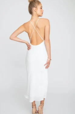 Discount Harper Midi In Ivory Women Dresses