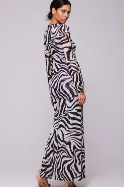 Shop Holly Maxi In Tigris Women Dresses