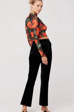 Hot Ida Top In Poppy Women Tops
