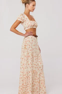 Online Jamie Skirt In Wildflower Women Bottoms