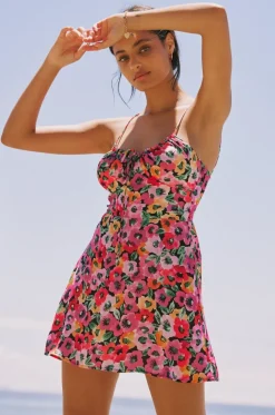Outlet Juniper Mini In Dahlia Women Dresses