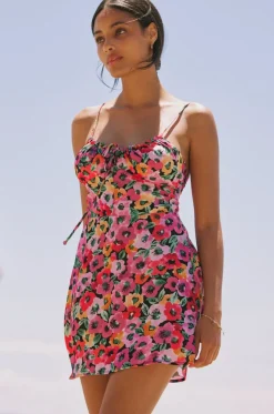 Outlet Juniper Mini In Dahlia Women Dresses