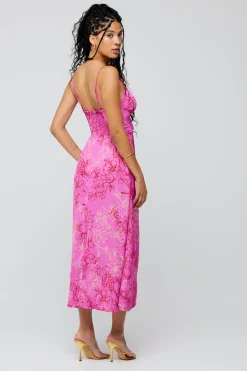 Discount Kaitlyn Midi In Azalea Women Dresses