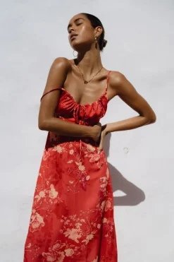 Outlet Kaitlyn Midi In Blossom Women Dresses