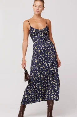 Cheap Kaitlyn Midi In Midnight Women Dresses