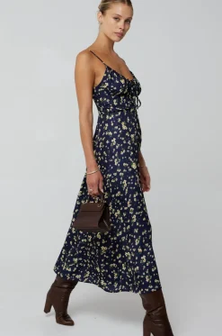 Cheap Kaitlyn Midi In Midnight Women Dresses