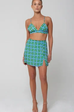 Fashion Kenzie Skirt In Oasis Women Bottoms