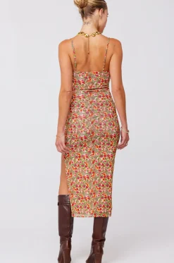 Shop Kiele Mesh Dress In Fleetwood Women Dresses