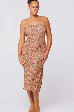 Shop Kiele Mesh Dress In Fleetwood Women Dresses