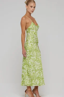 Shop Lily Slip In Lotus Women Dresses