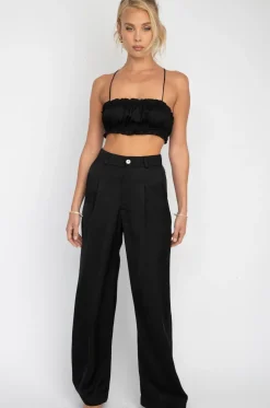 Fashion Lucy Top In Black Women Tops