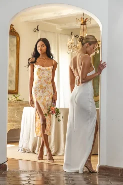 Sale Madison Slip In Gardenia Women Dresses