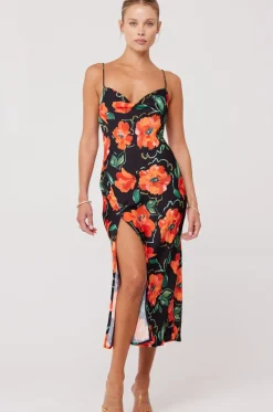 Fashion Madison Slip In Poppy Women Dresses