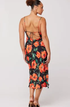 Fashion Madison Slip In Poppy Women Dresses