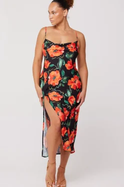 Fashion Madison Slip In Poppy Women Dresses