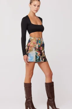 Outlet Mazzy Mini Skirt In Shakespeare Women Bottoms