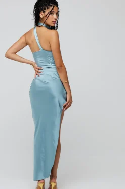 Cheap Nicole Midi In Slate Women Dresses
