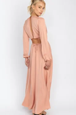 Cheap Noelle Maxi In Blush Women Dresses