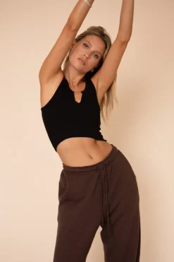 Shop Ozzy Tank In Black Women Tops