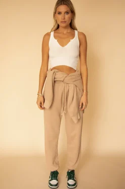 Discount Ozzy Tank In Ivory Women Tops