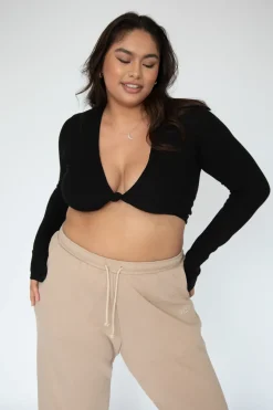 New Quinn Top In Black Women Tops