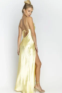 Cheap River Slip In Butter Women Dresses